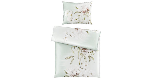 BETTWÄSCHE 140/200 cm - Mintgrün, KONVENTIONELL, Textil (140/200cm) - Esposa