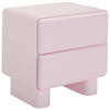 NACHTSCHRANK 56,5/56,5/42,5 cm  - Rosa, Design, Holzwerkstoff (56,5/56,5/42,5cm) - Novel