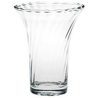 VÁZA, sklo, 18 cm - průhledné, Lifestyle, sklo (14/18/14cm) - Leonardo