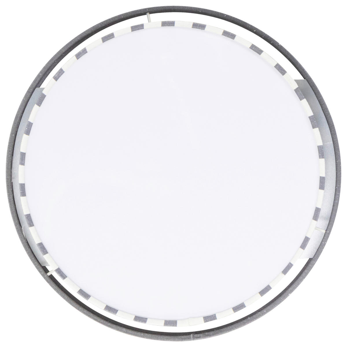 DECKENLEUCHTE 37/13 cm   - Naturfarben/Grau, MODERN, Kunststoff/Textil (37/13cm) - Novel