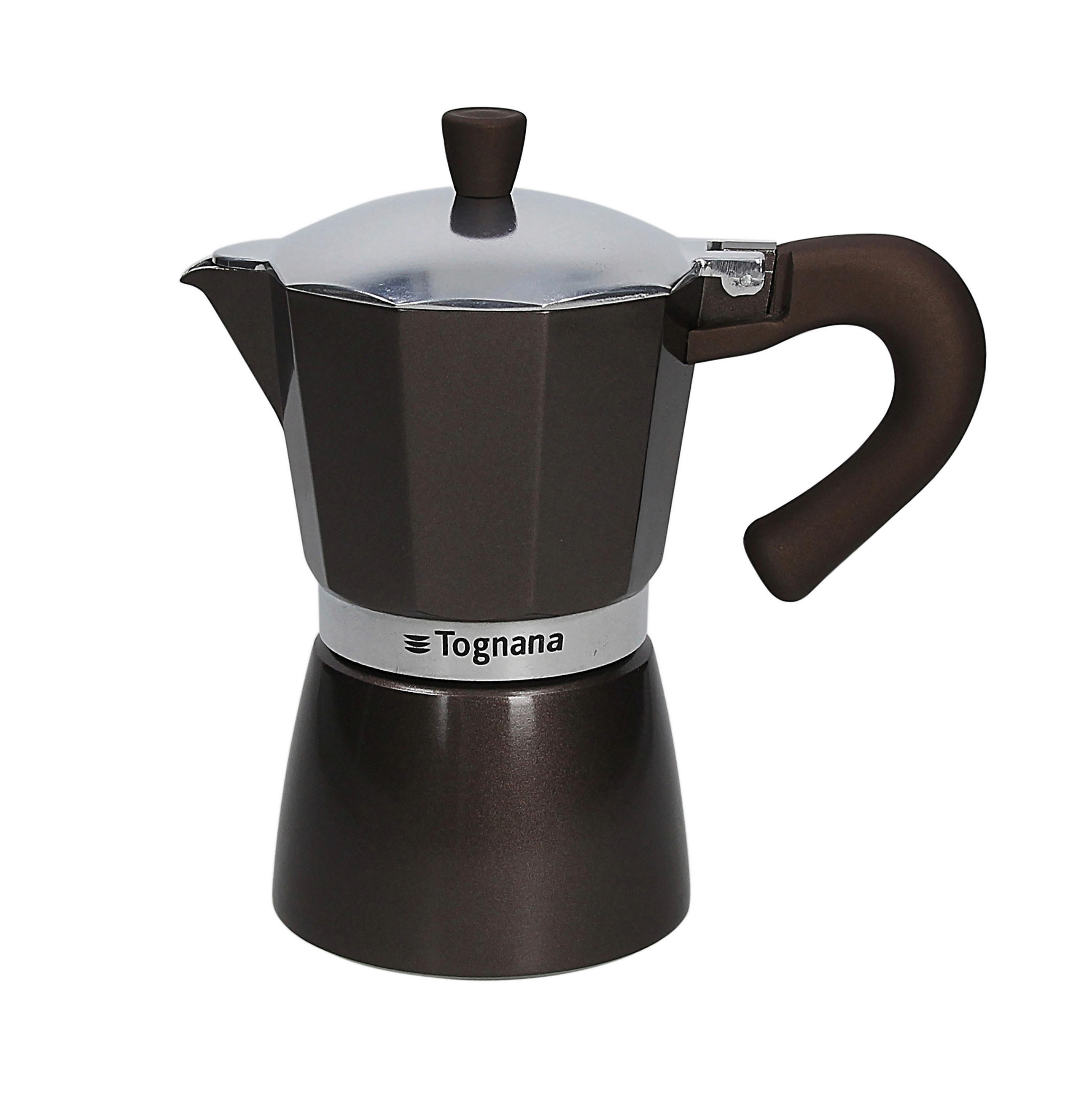 POSUDA ZA PRIPREMANJE KAVE  - brončane boje, Basics, metal/plastika (18/10.5/19.5cm) - Tognana