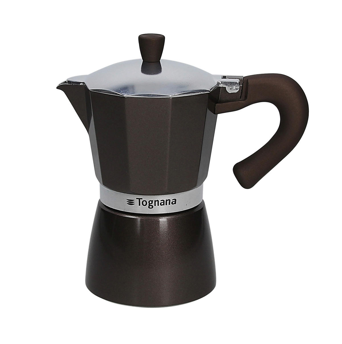 POSUDA ZA PRIPREMANJE KAVE  - brončane boje, Basics, metal/plastika (18/10.5/19.5cm) - Tognana