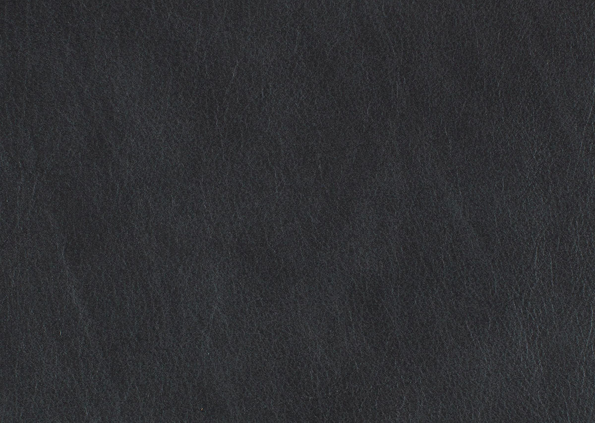 3-SITZER-SOFA in Echtleder Anthrazit  - Anthrazit/Schwarz, Design, Leder/Metall (224/88/100cm) - Valdera