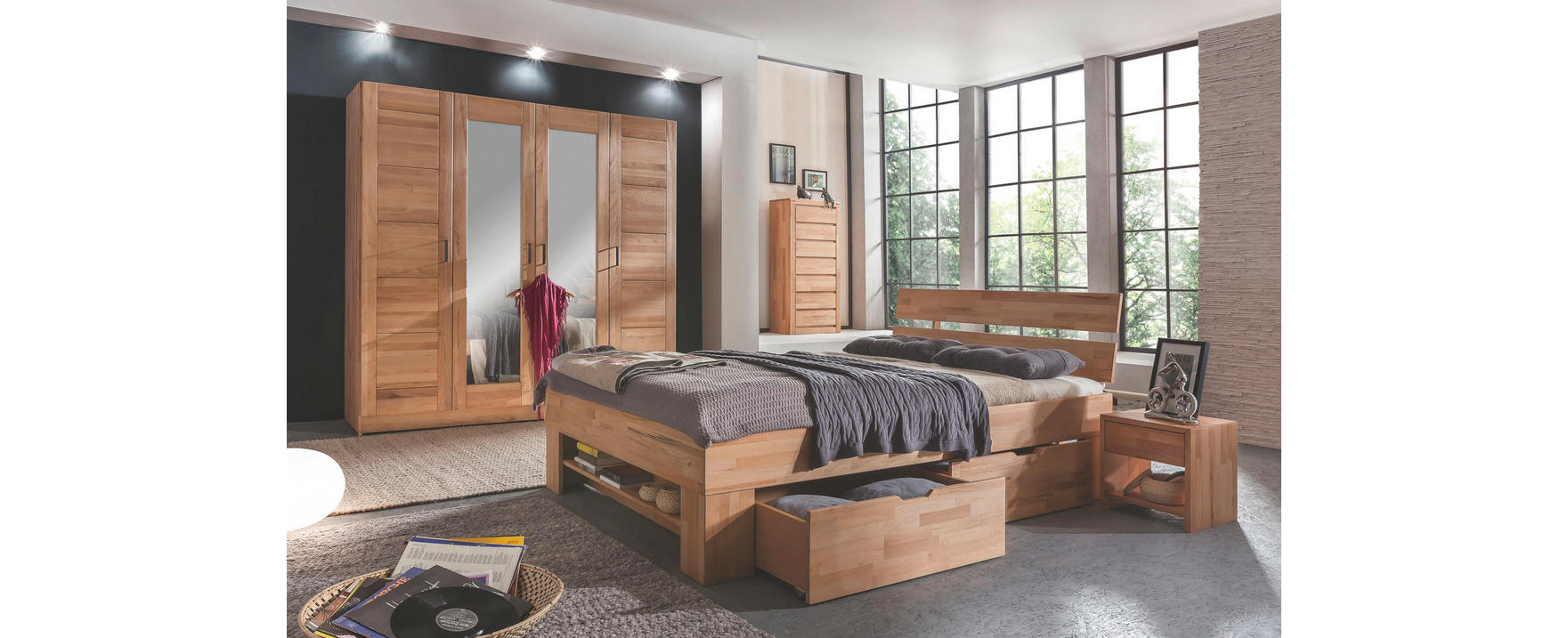 CARRYHOME DREHTÜRENSCHRANK - Einrichtungsbeispiel