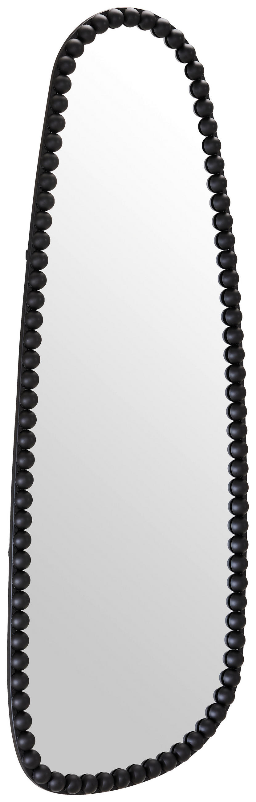 WANDSPIEGEL 45/120/2,5 cm    in Freiform  - Schwarz, LIFESTYLE, Glas/Metall (45/120/2,5cm) - Novel