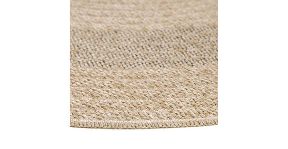 OUTDOORTEPPICH 200/200 cm Comilla Beige, Schwarz - Beige/Schwarz, Basics, Textil (200/200cm) - Novel