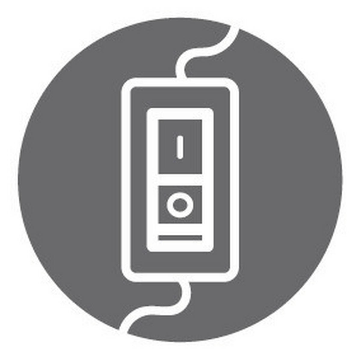 STONA LED LAMPA - providno, Osnovno, plastika (14.50/14.5/5.00cm)