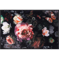 COVORAȘ DE INTRARE 50/70 cm  - mov/negru, Design, plastic/textil (50/70cm) - Esposa