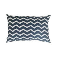 UKRASNI JASTUK 40/60 cm   SILENT LIVING  - bela/crna, Osnovno, tekstil/plastika (40/60cm) - Novel
