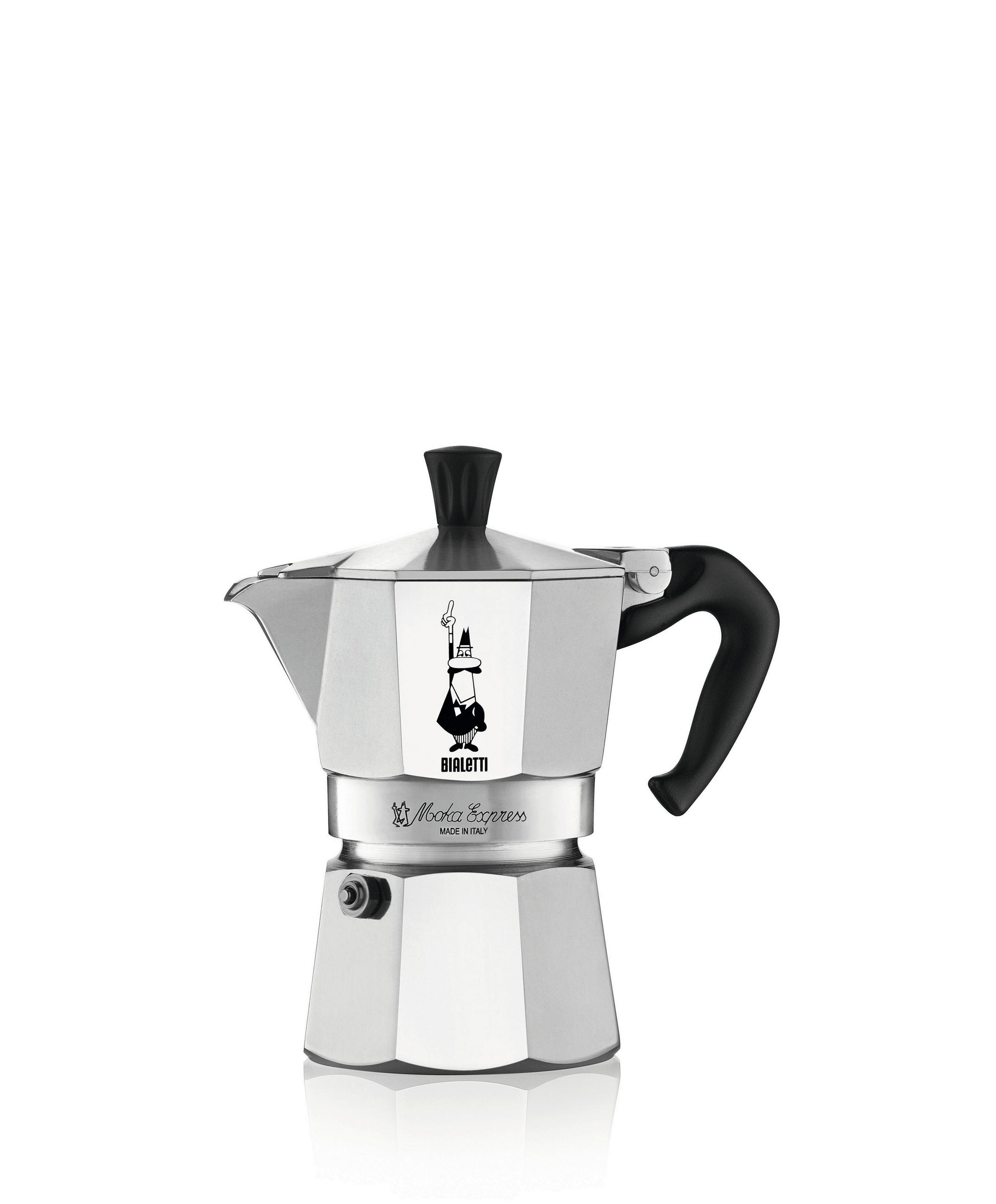 ESPRESSOKOCHER  - Edelstahlfarben, Basics, Metall (14/10/17cm) - Bialetti