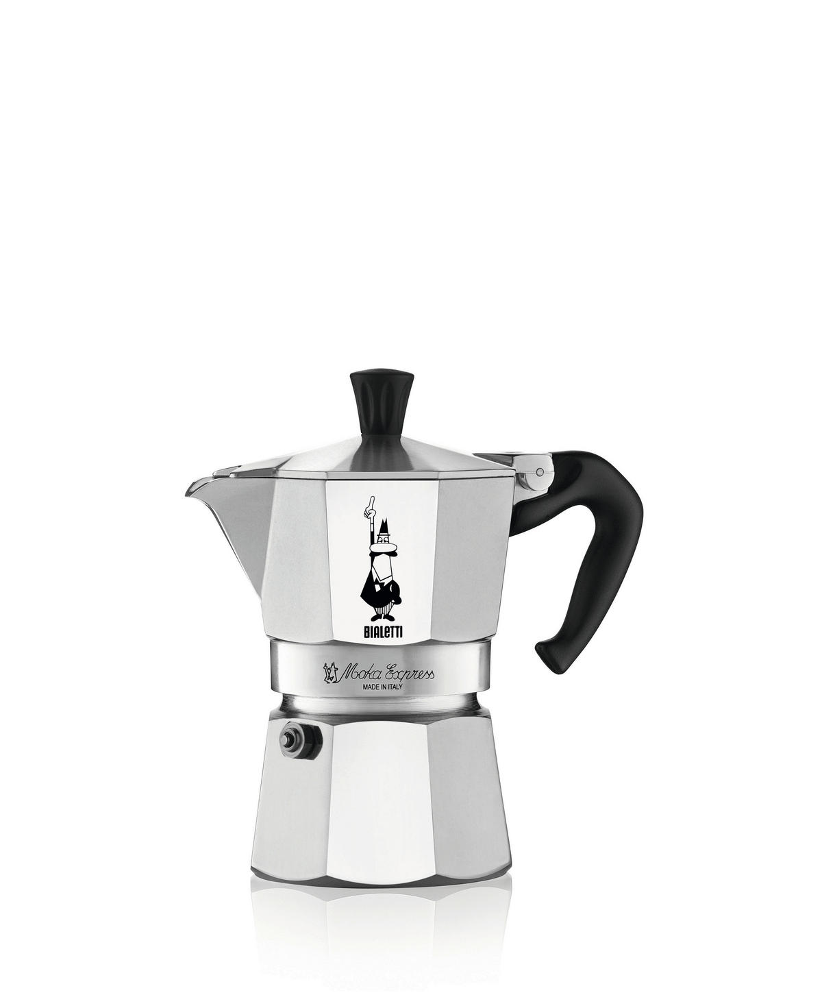 ESPRESSOKOCHER  - Edelstahlfarben, Basics, Metall (14/10/17cm) - Bialetti
