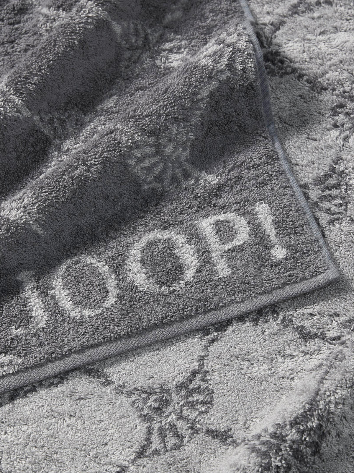 SEIFTUCHSET 30/30 cm JOOP! CLASSIC Anthrazit 3-teilig  - Anthrazit, Basics, Textil (30/30cm) - Joop! Living