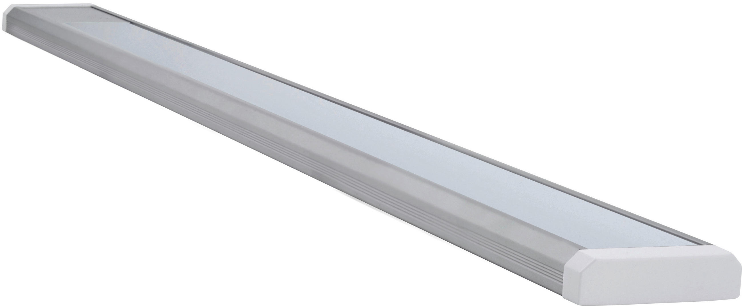LICHTLEISTE Fine 60/5/1,3 cm   - Weiß, Basics, Kunststoff/Metall (60/5/1,3cm)
