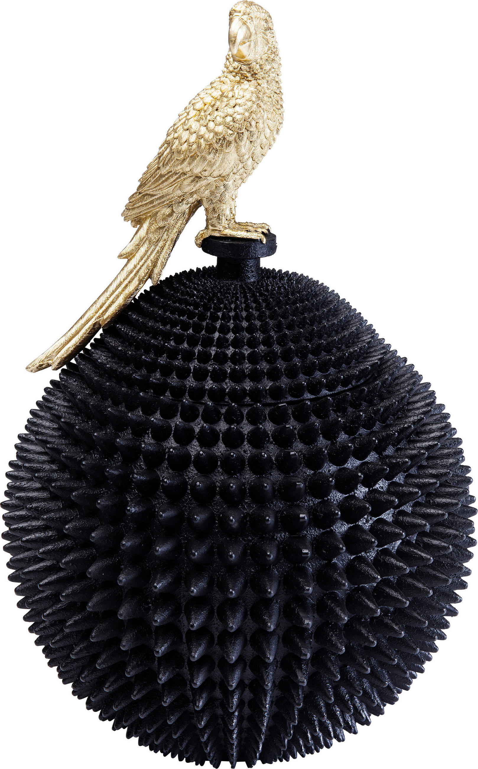 DEKODOSE - Goldfarben/Schwarz, Trend, Kunststoff (26/40/26cm) - Kare-Design