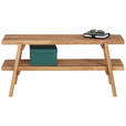 GARDEROBENBANK  in 100/45/40 cm  - Eichefarben, Natur, Holz (100/45/40cm) - Linea Natura