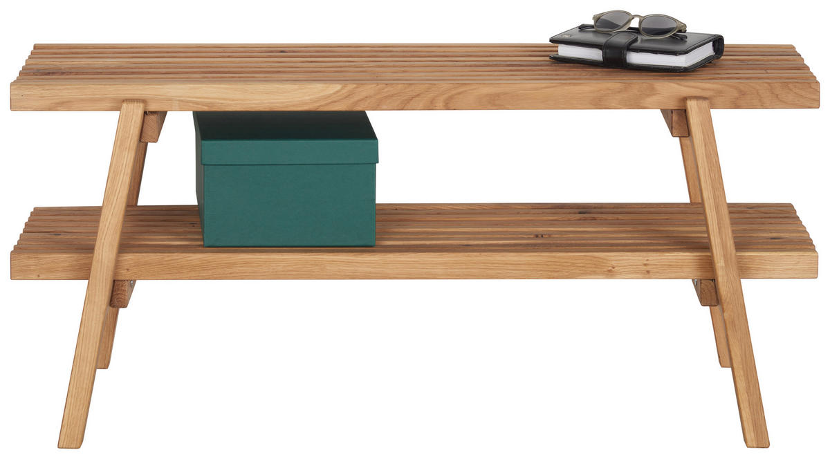 ELŐSZOBAPAD 100/45/40 cm  - tölgyfa színű, Natur, fa (100/45/40cm) - Linea Natura