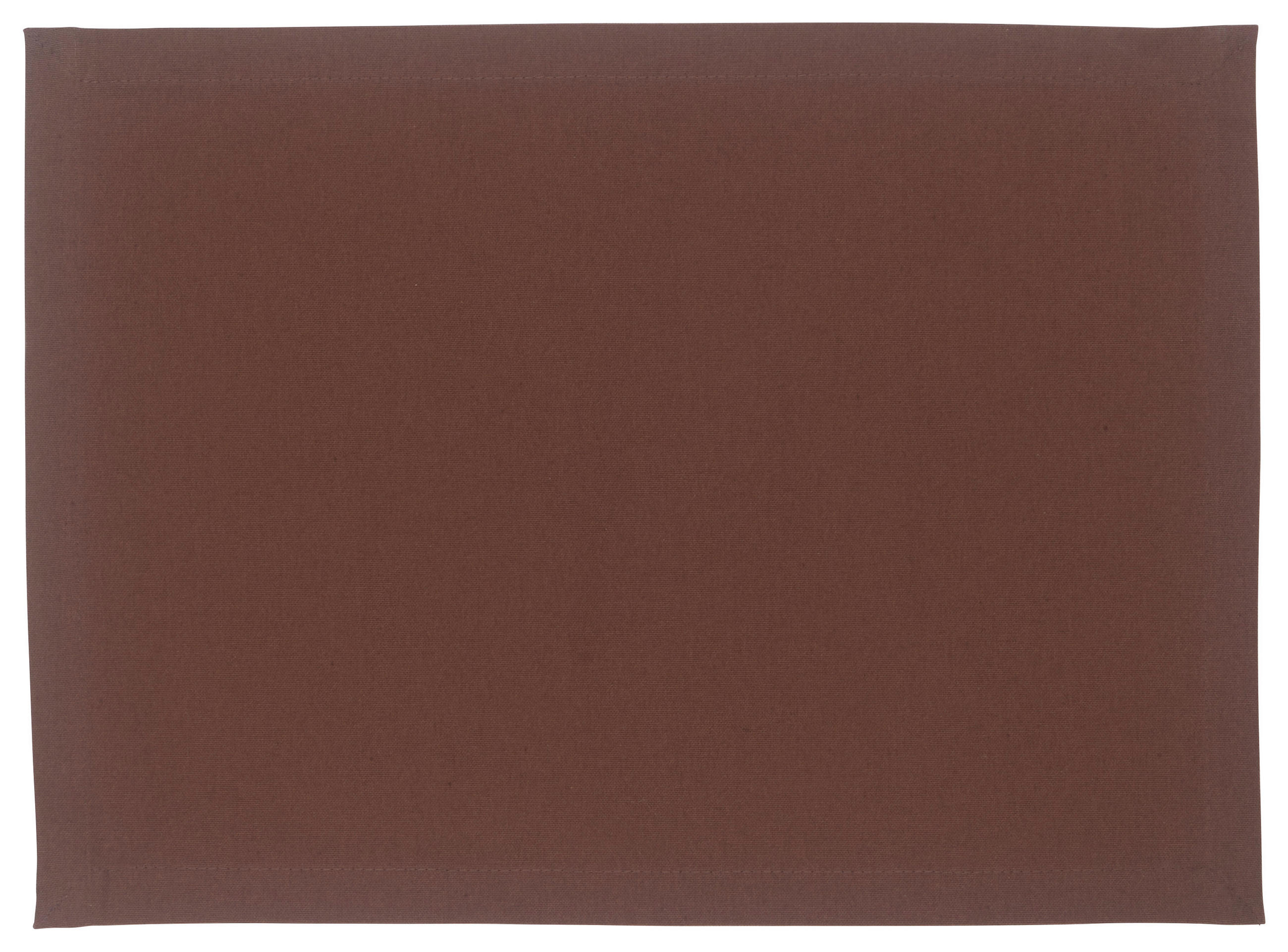 TISCHSET Textil Flachgewebe Dunkelbraun 33/45 cm  - Dunkelbraun, Basics, Textil (33/45cm) - Novel
