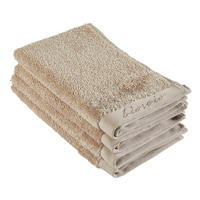 GÄSTETUCH BONITA Beige 4-teilig 30/50 cm  - Beige, Basics, Textil (30/50cm) - Bio:Vio