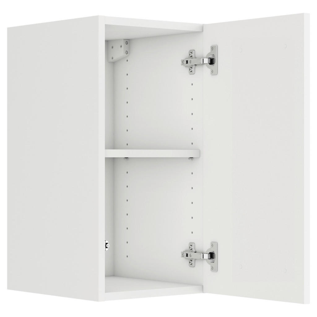 Thumbnail - Optifit Küchenoberschrank OPTIklar, Weiß, Holzwerkstoff, 1 Fächer, seitenverkehrt montierbar, einzeln stellbar, 30x57.6x...