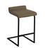 BARHOCKER in Schwarz, Taupe - Taupe/Schwarz, Design, Textil/Metall (40/73/45cm) BARHOCKER in Schwarz, Taupe - Taupe/Schwarz, Design, Textil/Metall (40/73/45cm)