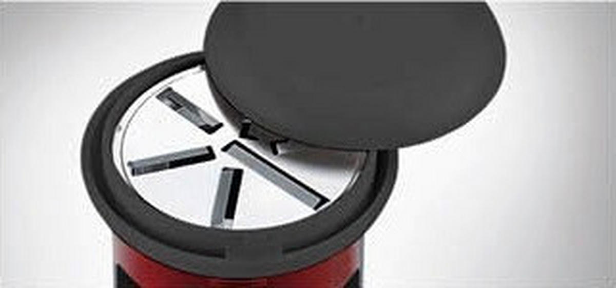 KÄSEMÜHLE - Rot/Schwarz, Basics, Kunststoff/Metall (8/8/18cm) - moHA!