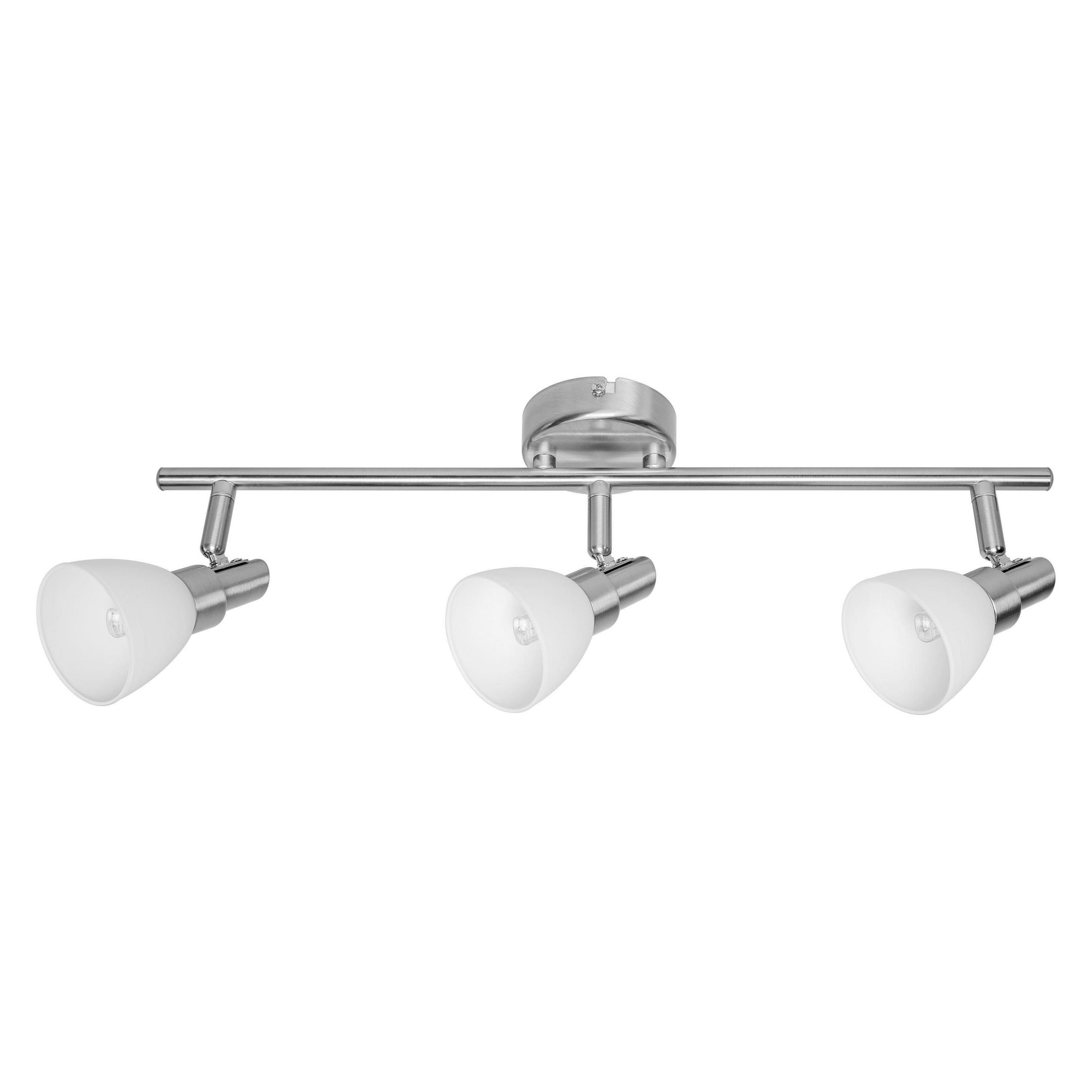 DECKENSTRAHLER 48,6/9/16,5 cm   - Silberfarben, Basics, Metall (48,6/9/16,5cm) - Ledvance