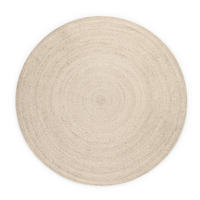 JUTETEPPICH 100 cm Jute Braided Champagner  - Champagner, KONVENTIONELL, Textil (100cm) - Hanse Home