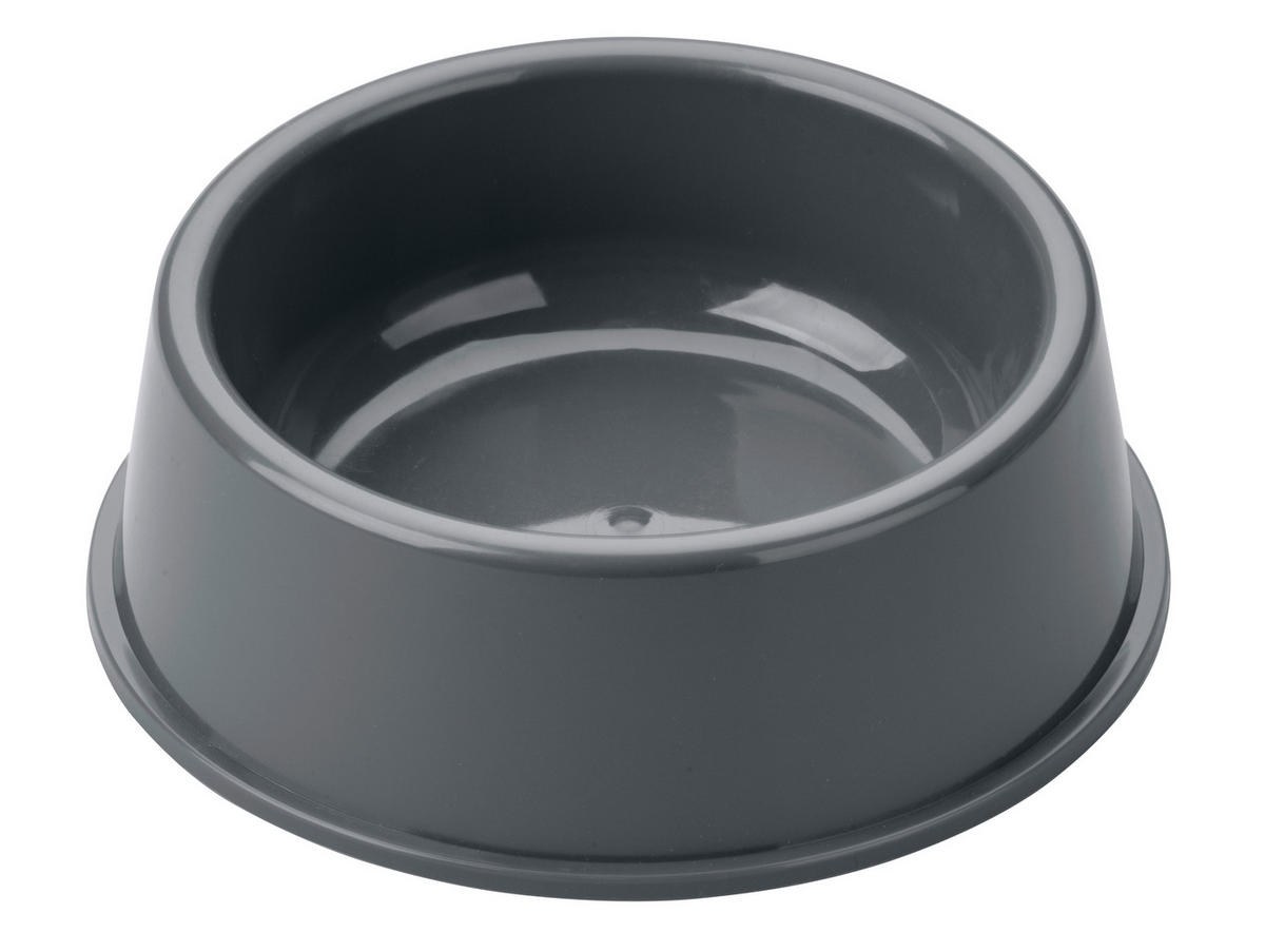 FUTTERNAPF - Anthrazit, KONVENTIONELL, Kunststoff (15/15/5cm) - Fackelmann