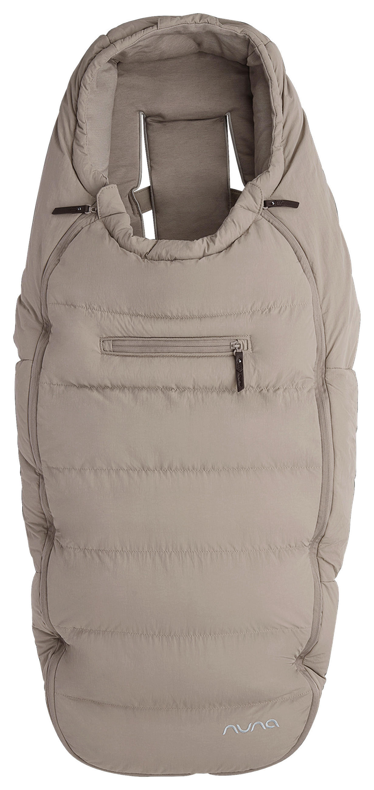 FUßSACK Winter Stroller Set  - Graubraun, Basics, Textil (99/42/14cm) - Nuna