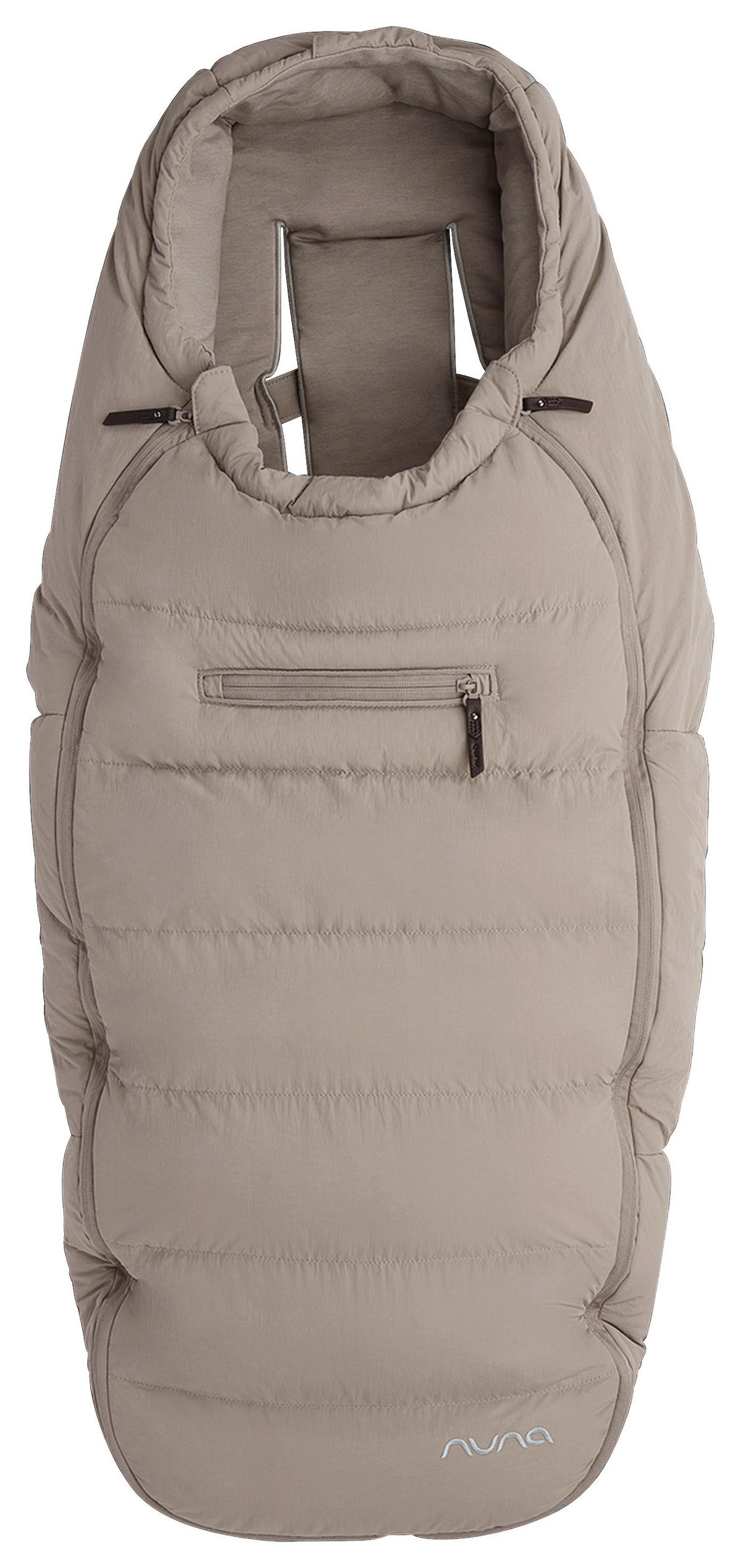 FUßSACK Winter Stroller Set  - Graubraun, Basics, Textil (99/42/14cm) - Nuna