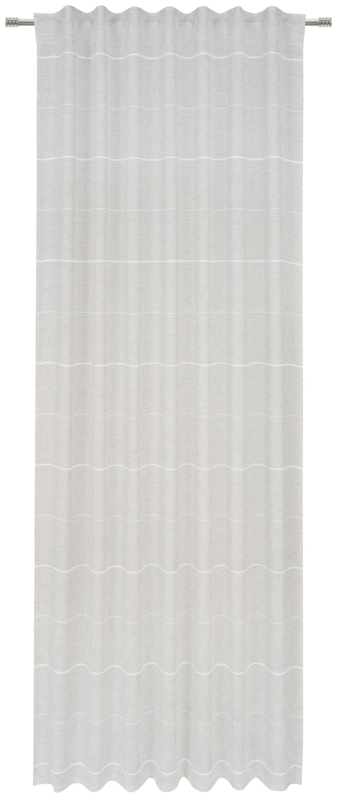 FERTIGVORHANG halbtransparent  - Creme, Design, Textil (140/245cm) - Esposa