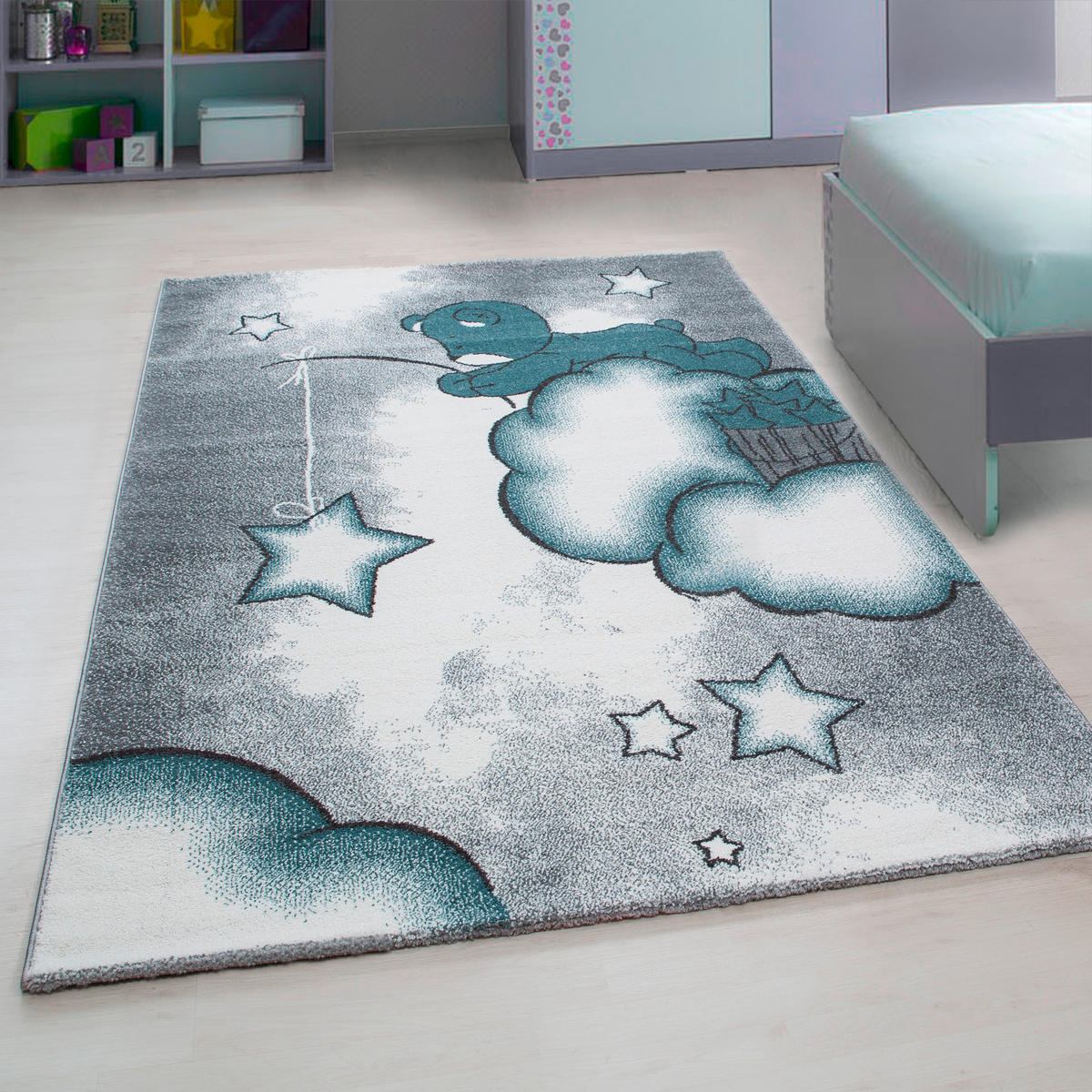 KINDERTEPPICH 200/290 cm Kids  - Schwarz, Trend, Textil (200/290cm) - Ben'n'jen