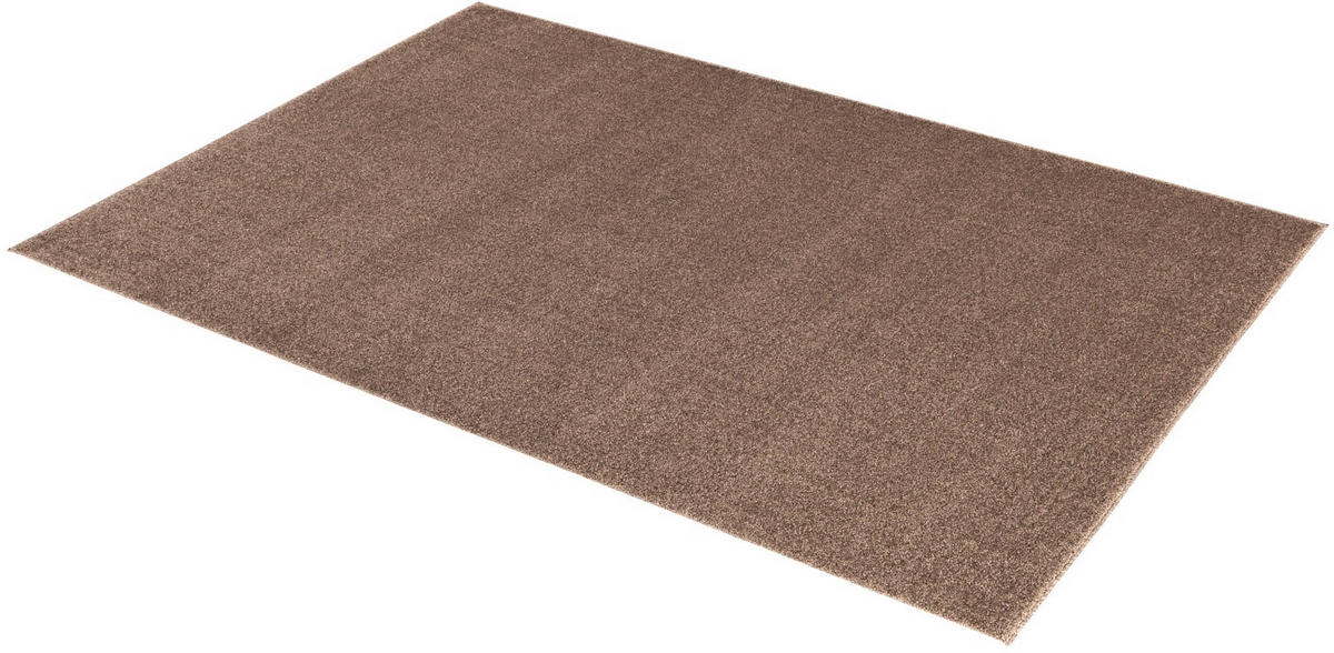 HOCHFLORTEPPICH 67/130 cm Samoa Braun  - Braun, KONVENTIONELL, Kunststoff/Textil (67/130cm) - Novel