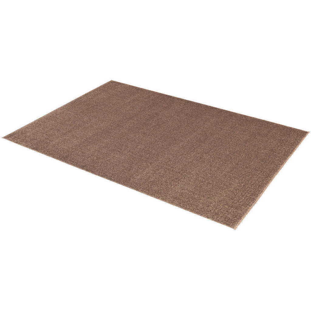 Thumbnail - Novel Hochflorteppich Samoa, Braun, Kunststoff, Textil, rechteckig, 160x230 cm, für Fußbodenheizung geeignet, Teppiche &...