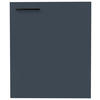 KÜCHENSCHRANKFRONT 60/72/1,9 cm  in Blau  - Blau/Schwarz, MODERN, Holzwerkstoff/Metall (60/72/1,9cm) - Nobilia