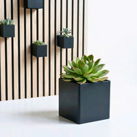 AKUSTIKPANEEL  - Schwarz, Basics, Metall (6,5/6,5/6,5cm)