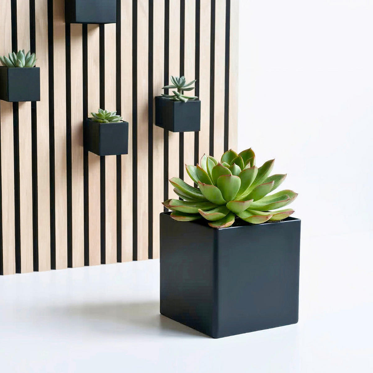 AKUSTIKPANEEL  - Schwarz, Basics, Metall (6,5/6,5/6,5cm)