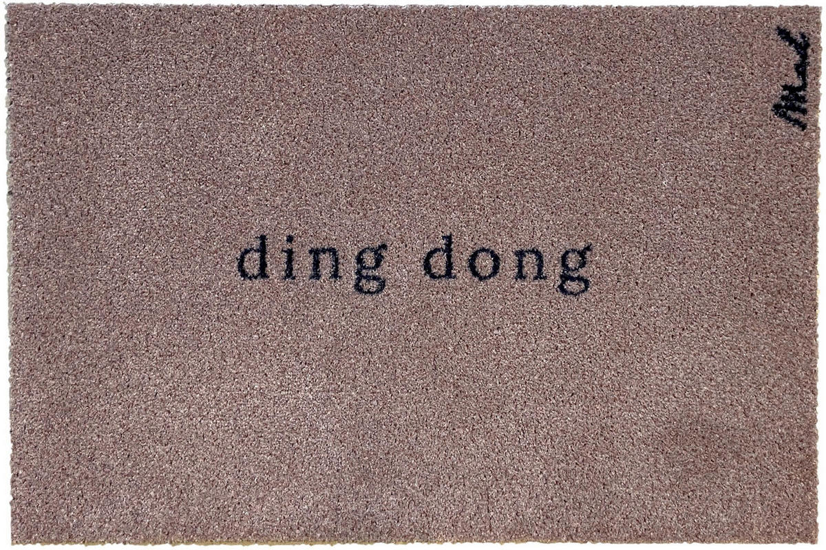 FUßMATTE  50/75 cm  Hellbraun  - Hellbraun, Trend, Kunststoff (50/75cm) - madaboutmats