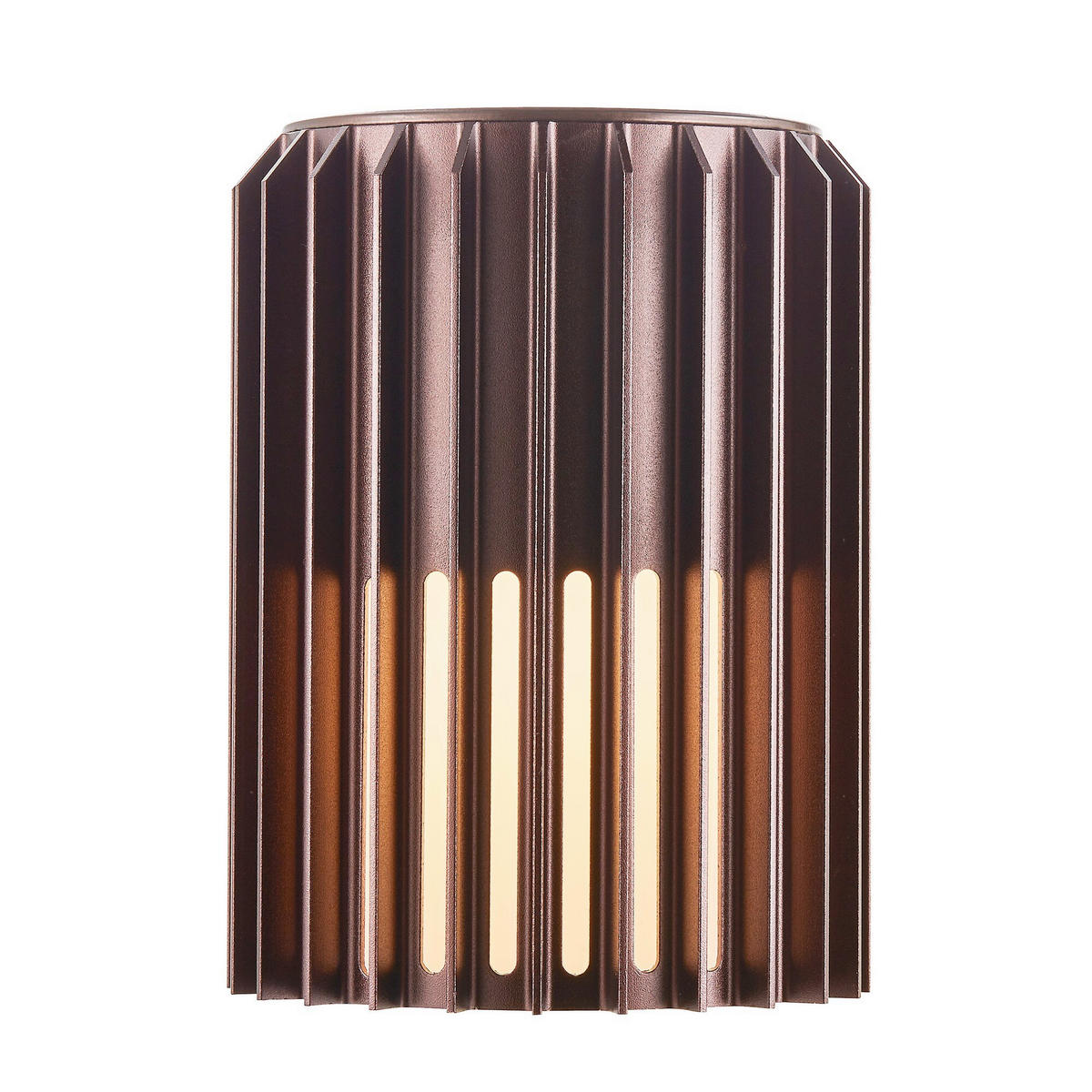 AUßENWANDLEUCHTE 12,4/16,8 cm   - Braun, Trend, Metall (12,4/16,8cm) - Nordlux