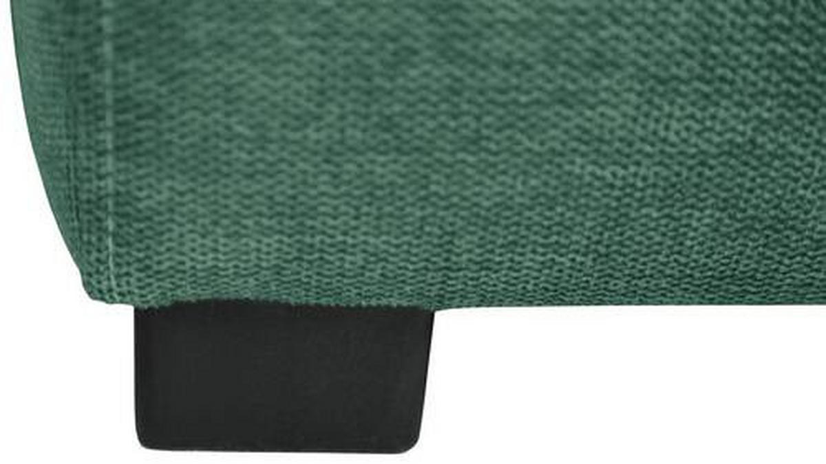 Wohnlandschaft inkl.Funktionen in Webstoff Türkis  - Türkis/Weiss, Lifestyle, Kunststoff/Textil (173/276cm) - Stylife