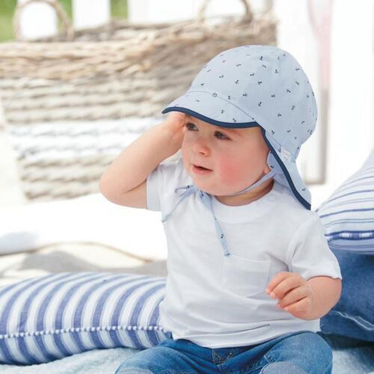 MÜTZE - Hellblau, Basics, Textil (41null) - Sterntaler