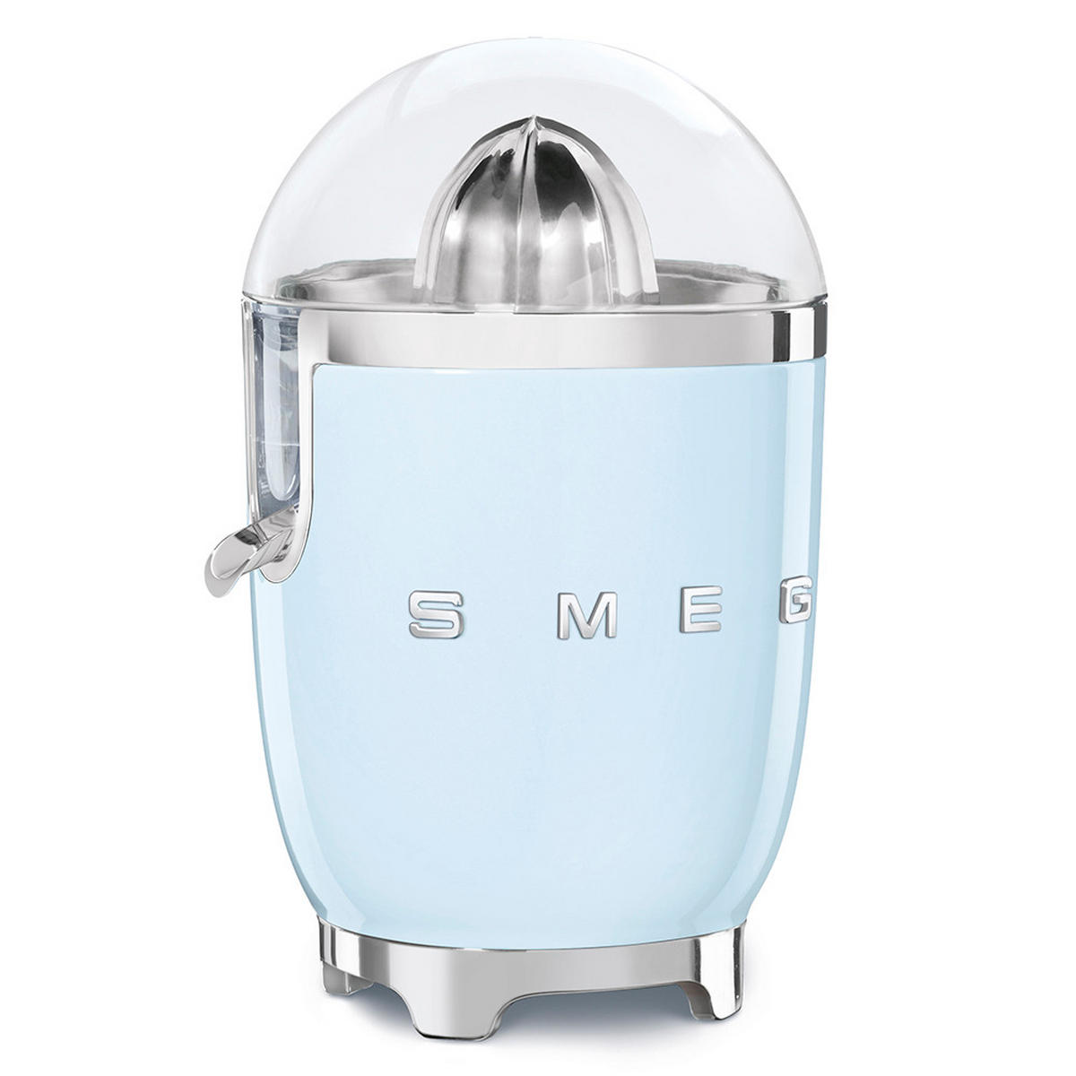 ZITRONENPRESSE - Pastellblau, Design, Metall (16,6/28,1/16,6cm) - SMEG