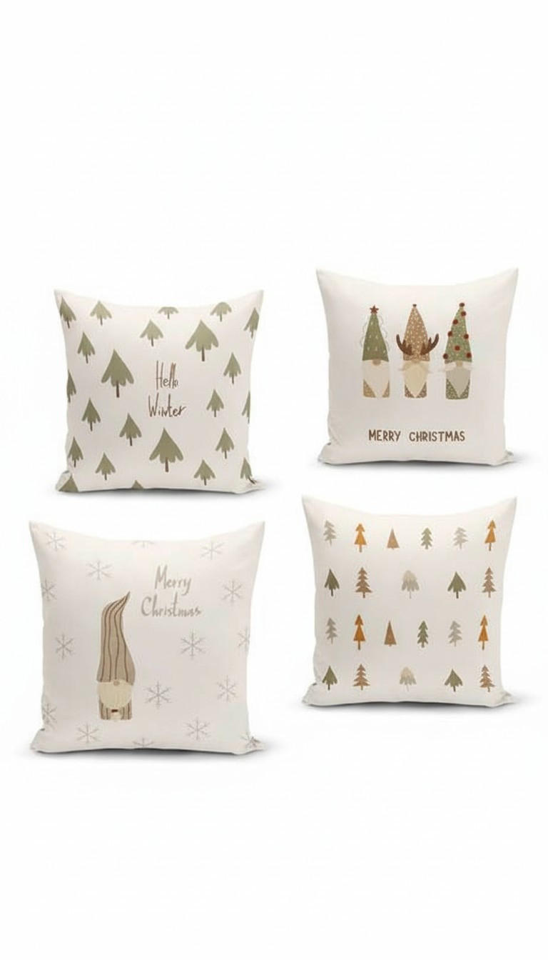 KISSENBEZUG-SET 43/43 cm  - Multicolor, Basics, Textil (43/43cm) - X-Mas
