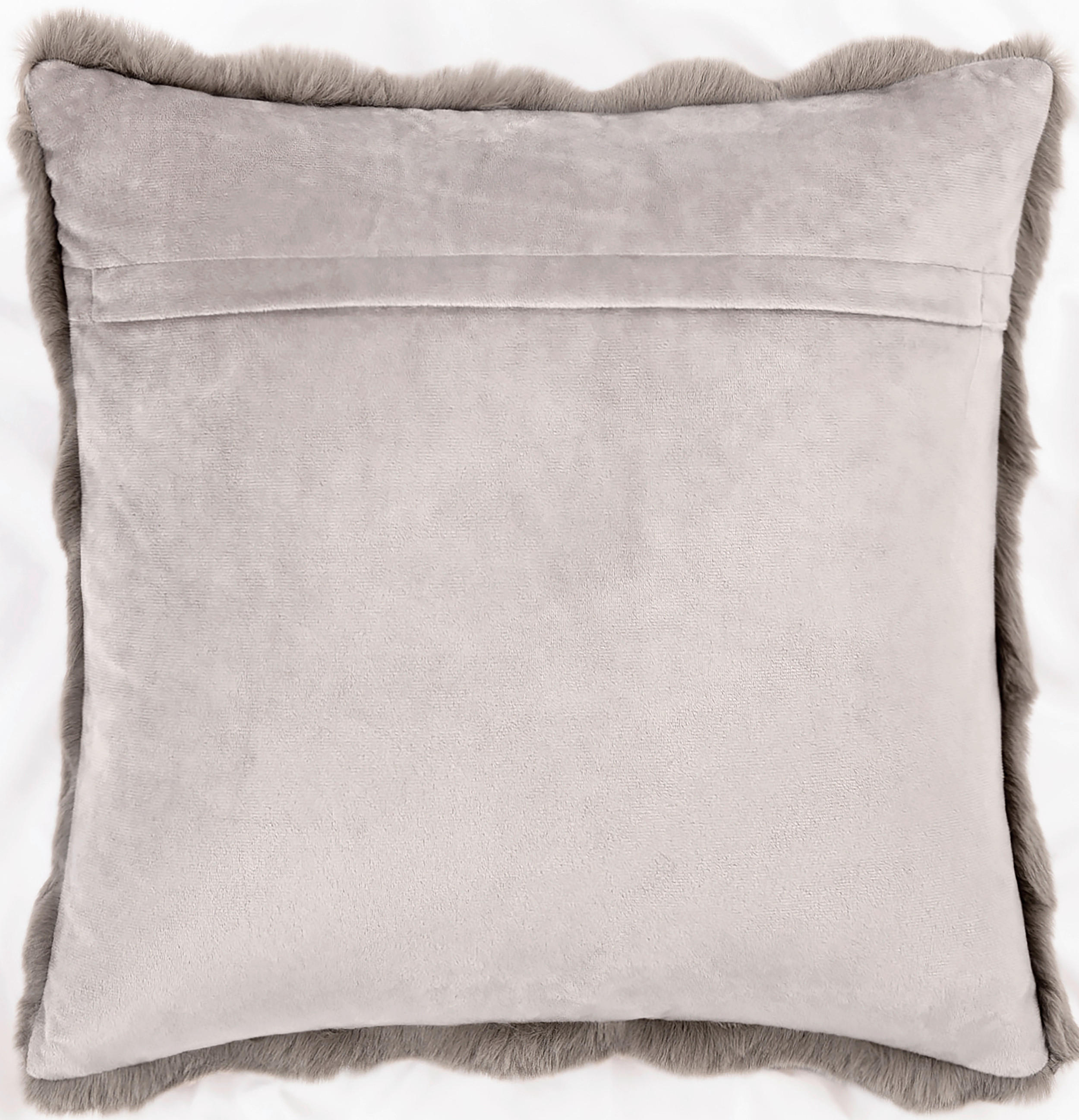 ZIERKISSEN    - Braun, KONVENTIONELL, Textil (45/45cm) - Ambia Home