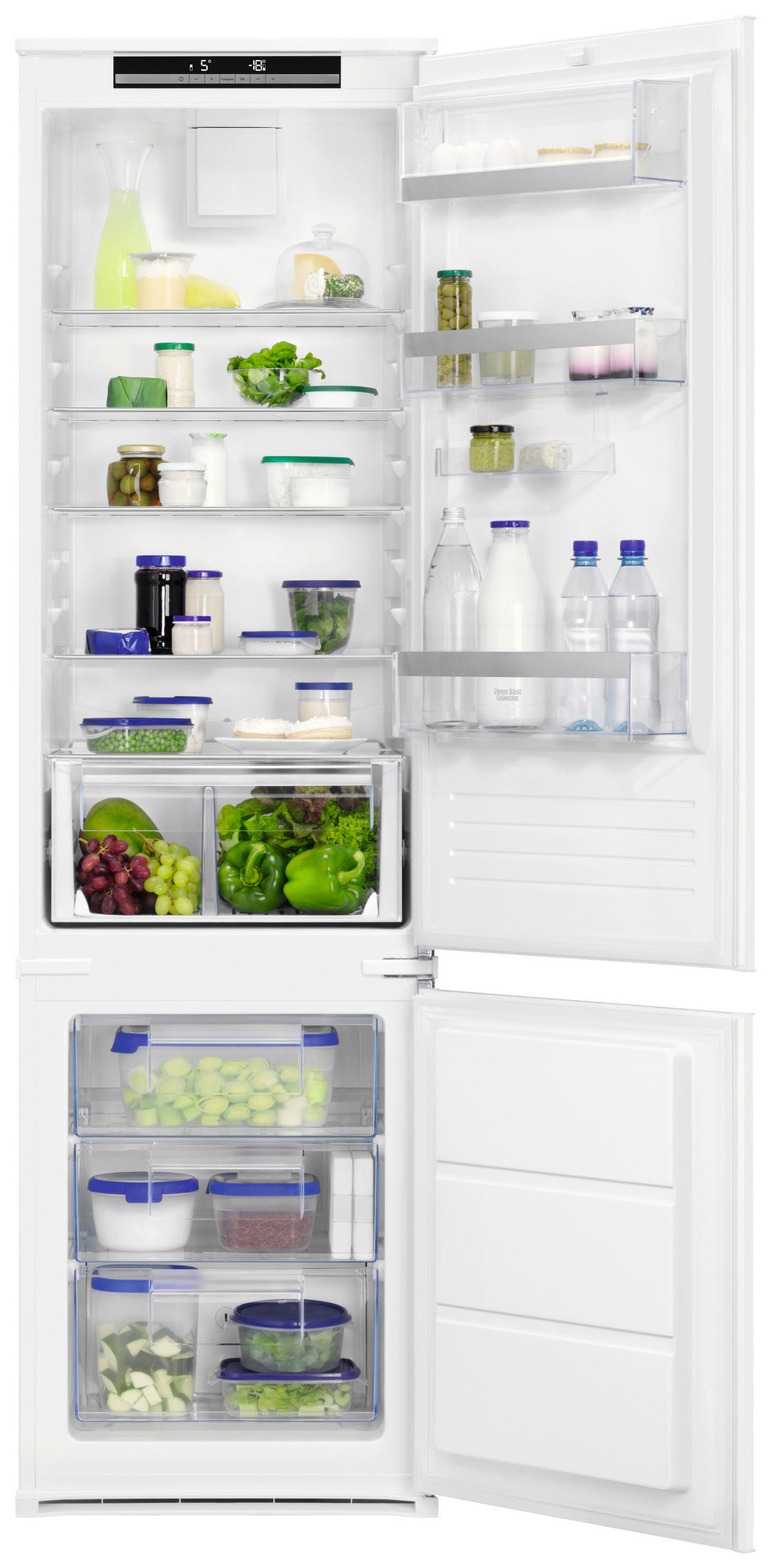 KYL-/FRYSKOMBINATION DKBB2860SK  - vit, Basics, metall (54,8/189,4/54,9cm) - Dieter Knoll