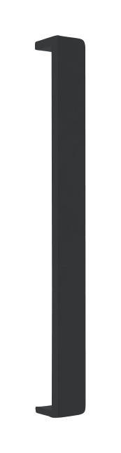 BÚTORFOGANTYÚ - fekete, fém (2,4/20/1,7cm) - Hom`in