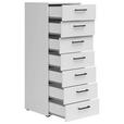 KOMMODE  in 45/115/40 cm  - Anthrazit/Schwarz, MODERN, Holzwerkstoff/Kunststoff (45/115/40cm) - Carryhome