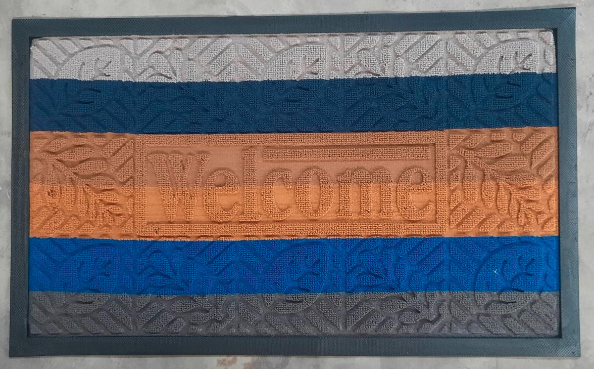 OTIRAČ ZA OBUĆU 45/75 cm   - višebojna, Lajfstajl, tekstil/plastika (45/75cm)