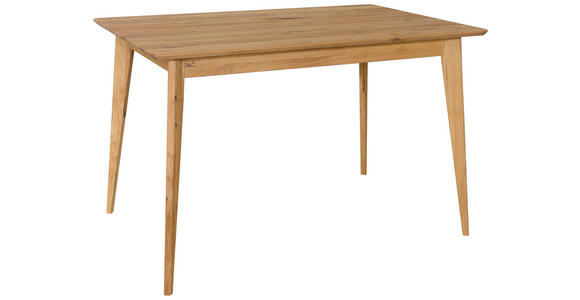 ESSTISCH in Holz 120/80/76 cm - Eichefarben, Design, Holz (120/80/76cm) - Carryhome
