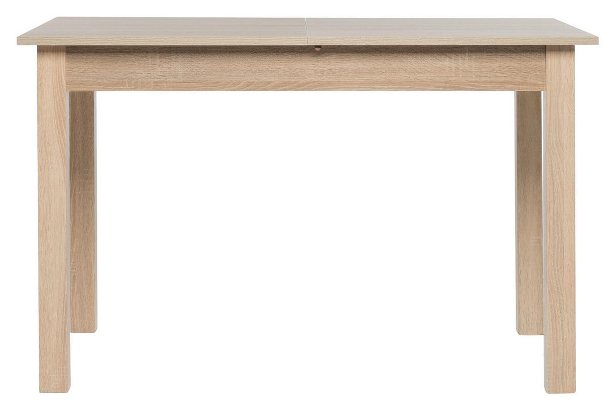 JEDILNA MIZA, hrast sonoma  - hrast sonoma, Basics, leseni material (120/70/76,5cm) - Livetastic